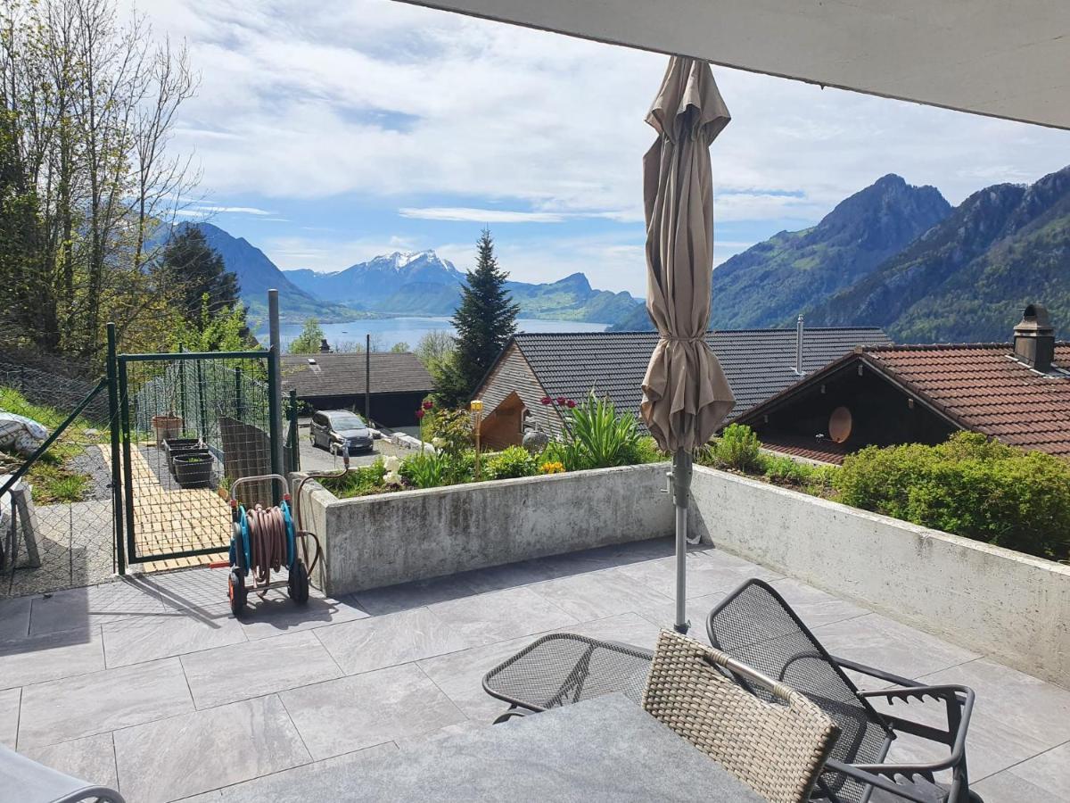 Appartement Seelewaermerli - Balsam Fuer Ihre Seele Seelisberg Exteriér fotografie